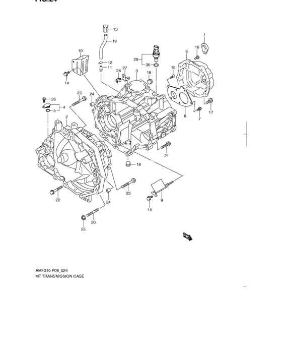 Mt transmission case