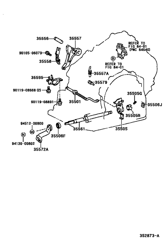 Throttle Link & Valve Lever (Atm)