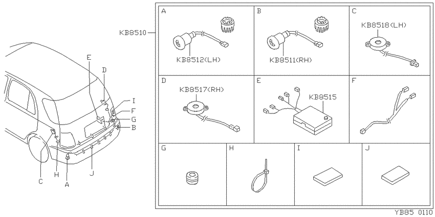 corner sensor