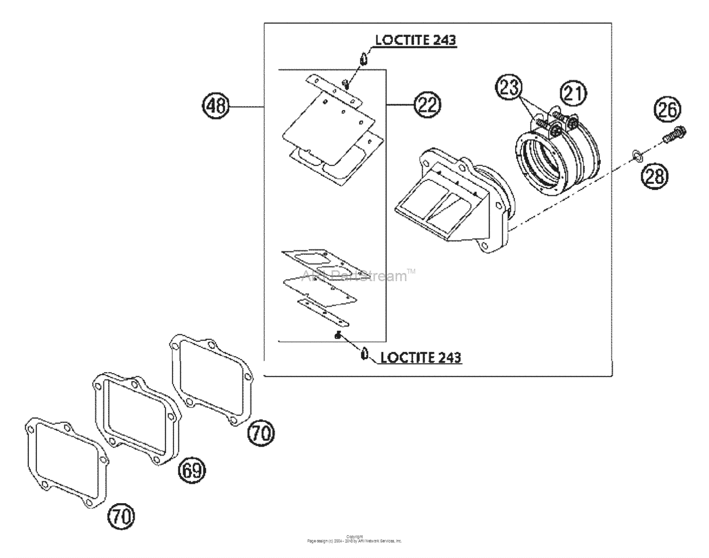 Reed Valve Case