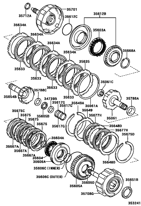 Brake Band & Multiple Disc Clutch (Atm)