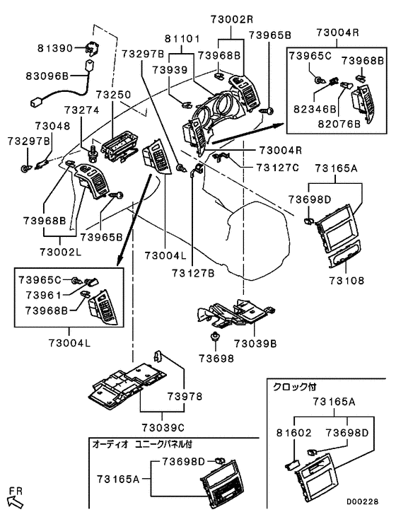 I/panel & related parts