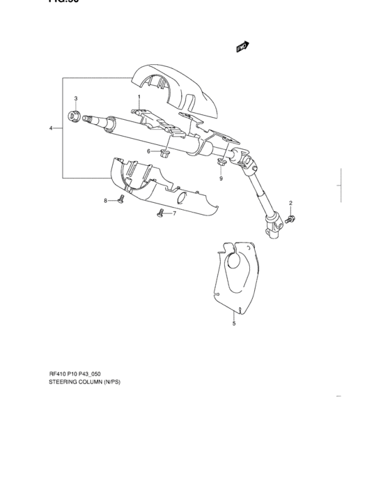 Steering column