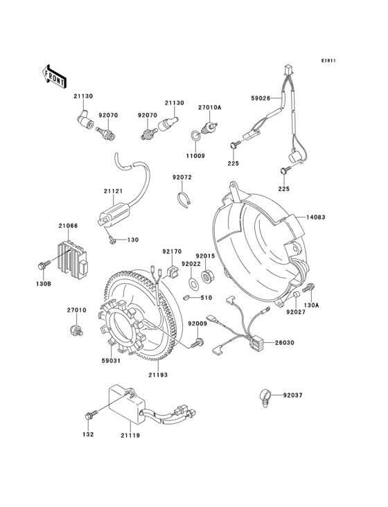 Generator/ignition coil