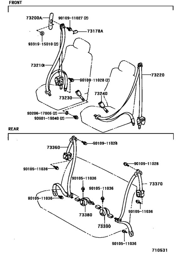 Seat Belt & Child Restraint Seat