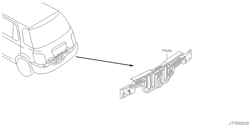 Rear panel & fitting