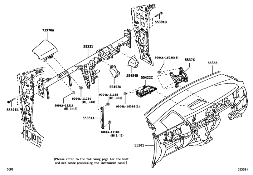 Instrument Panel & Glove Compartment