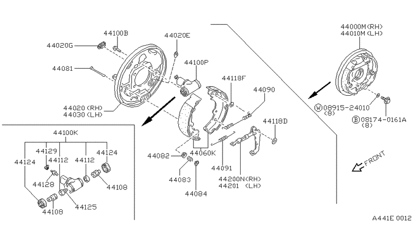 Rear brake