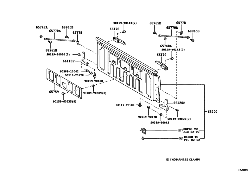 Rear Body Guard Frame & Tail Gate