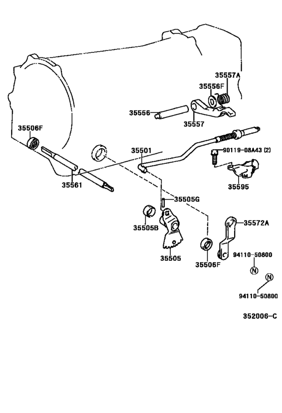 Throttle Link & Valve Lever (Atm)