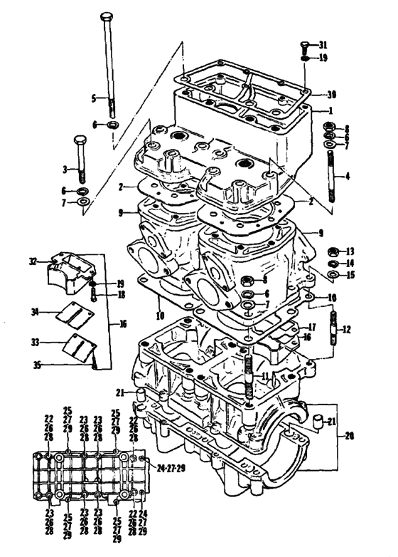 Crankcase And Cylinder