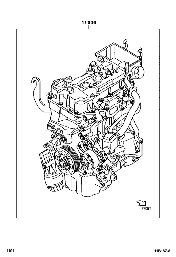 Partial Engine Assembly