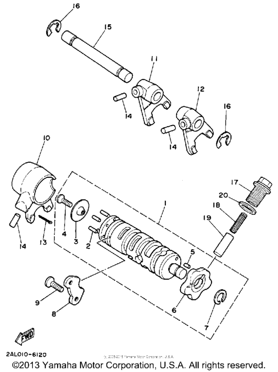 Shift Cam & Fork