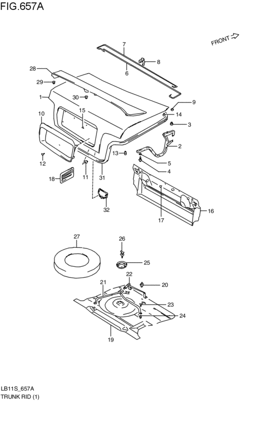 Крышка багажника