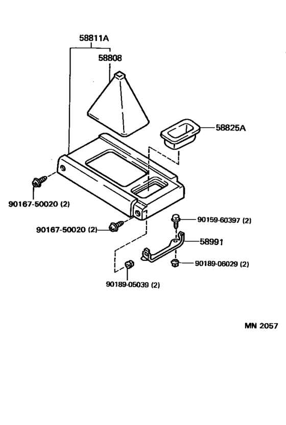 Console Box & Bracket