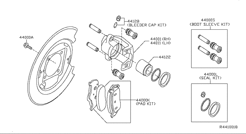 Rear brake