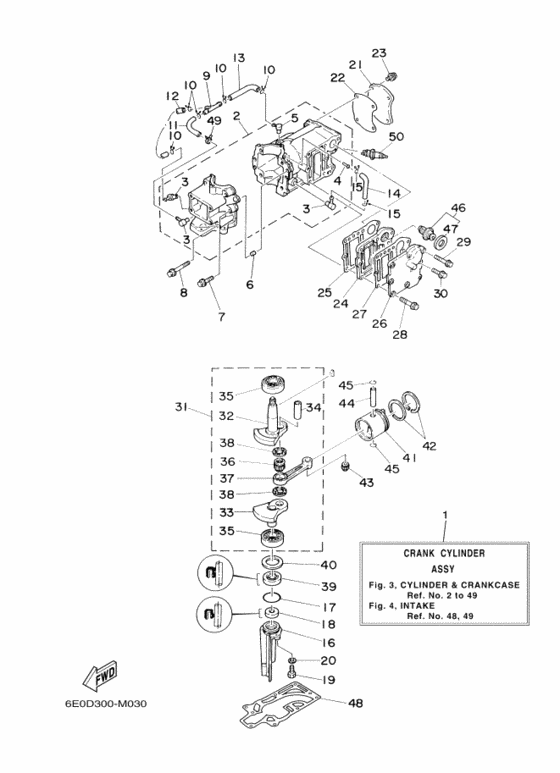 Cylinder & crankcase
