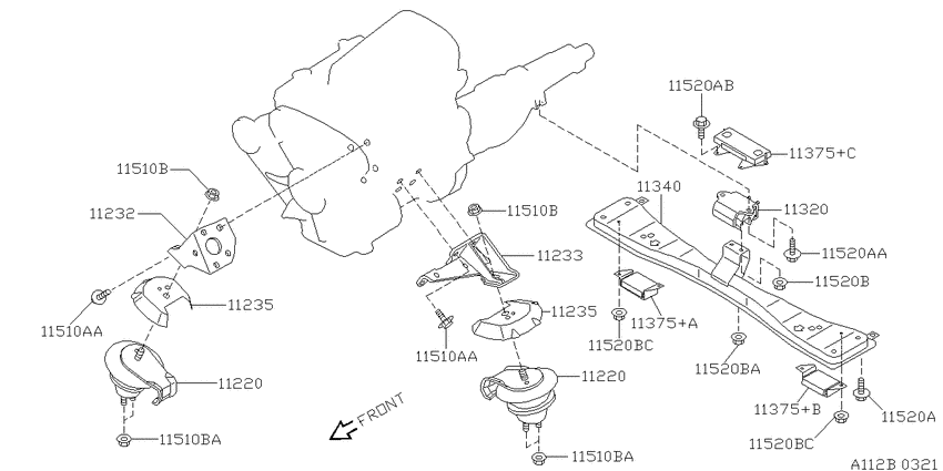 Engine & transmission   mounting