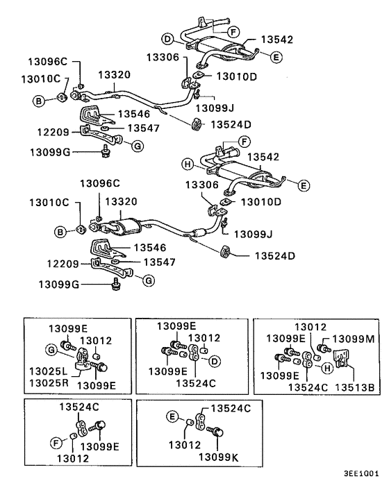 Exhaust pipe & muffler