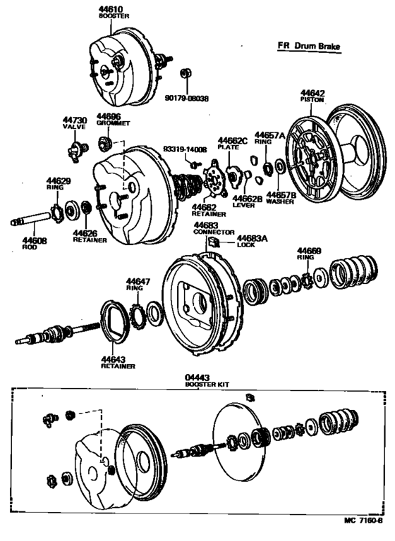 Brake Booster & Vacuum Tube