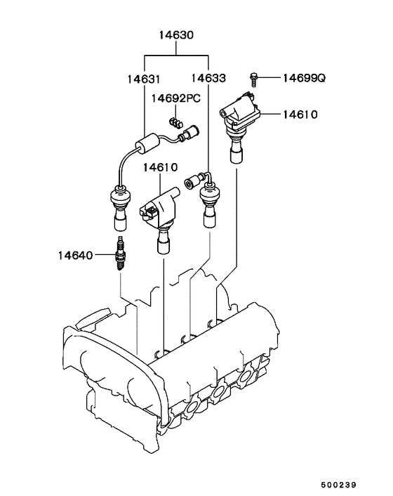 Spark plug,cable & coil