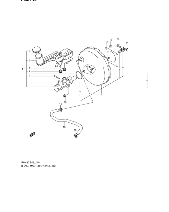 Brake master cylinder