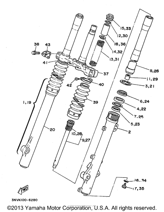 Front fork
