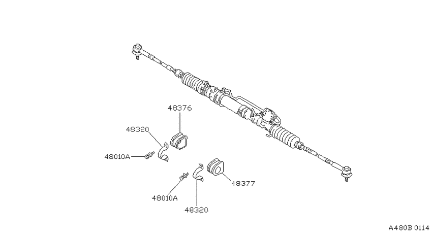 Manual steering gear