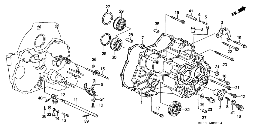 Transmission housing