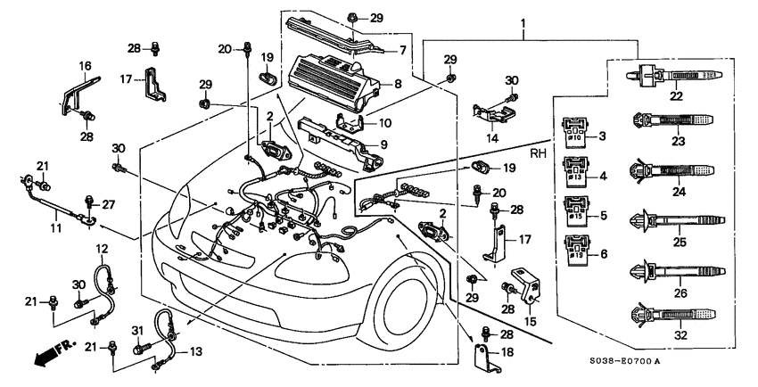 Engine wire harness
