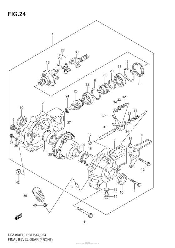 Final Bevel Gear (Front)