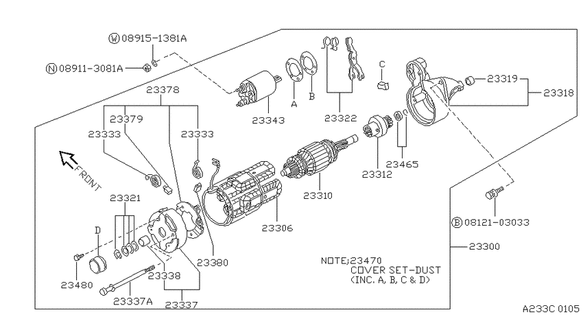 Starter motor