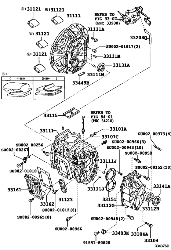 Clutch Housing & Transmission Case (Mtm)