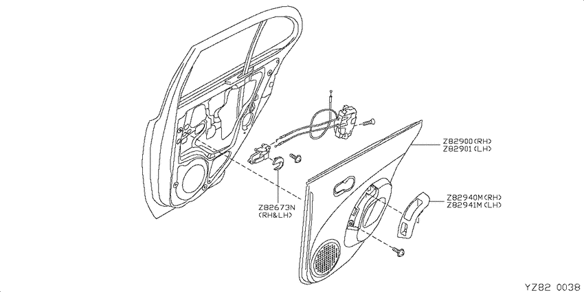 rear door