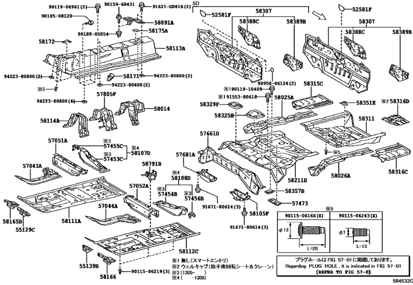 Floor Pan & Lower Back Panel