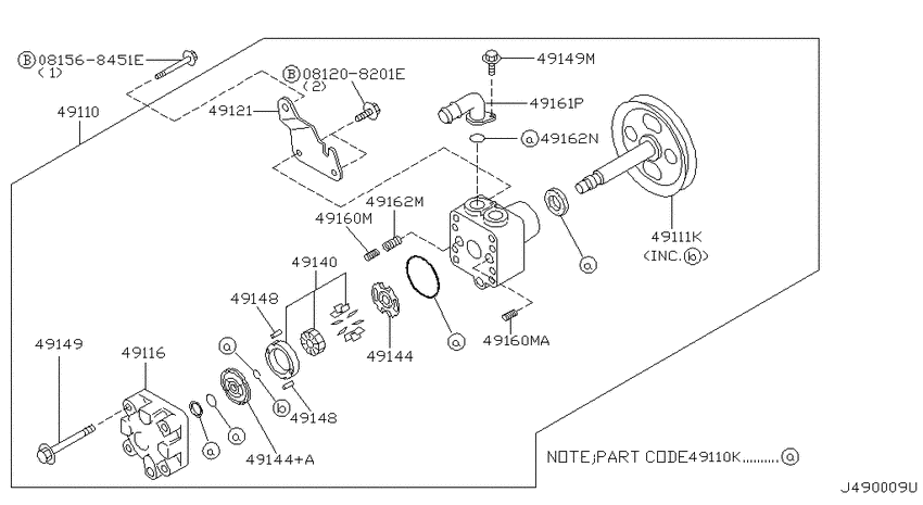 Power steering pump