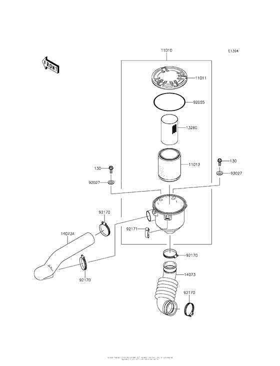 Air Cleaner-Belt Converter