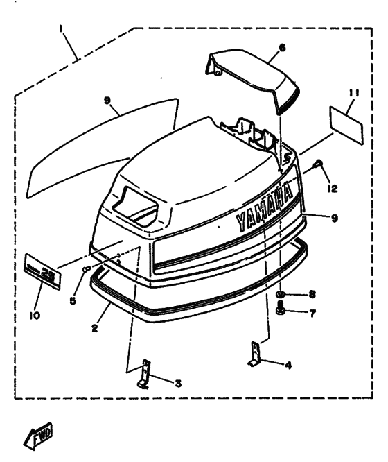 Top cowling