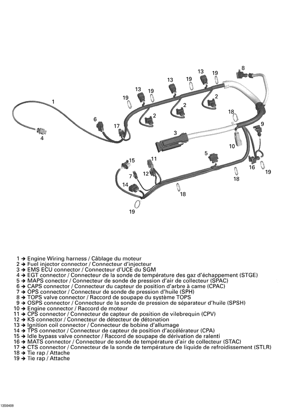 10- engine wiring harness