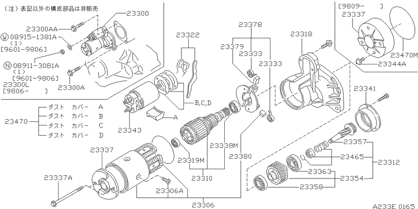 Starter motor