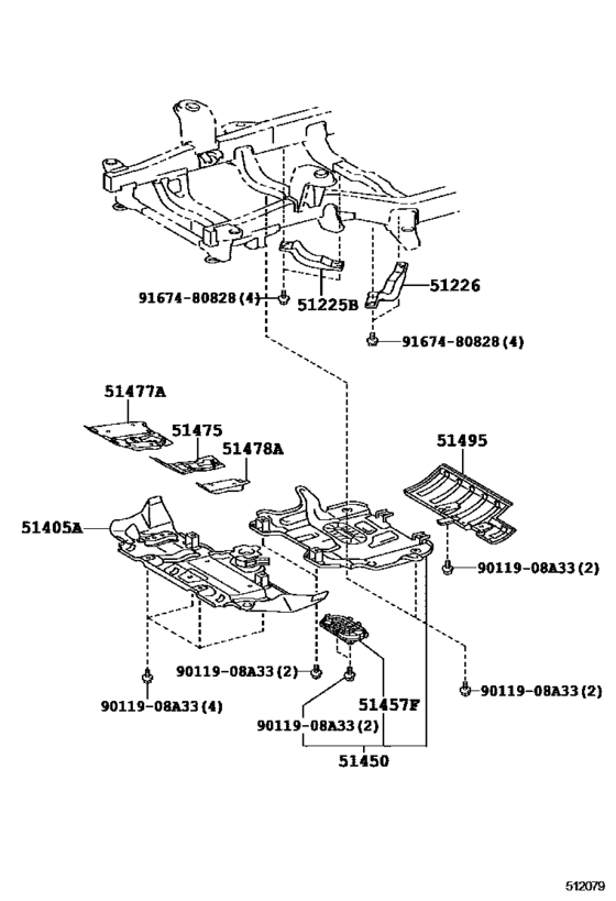 Suspension Crossmember & Under Cover