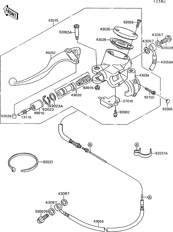 Clutch master cylinder
