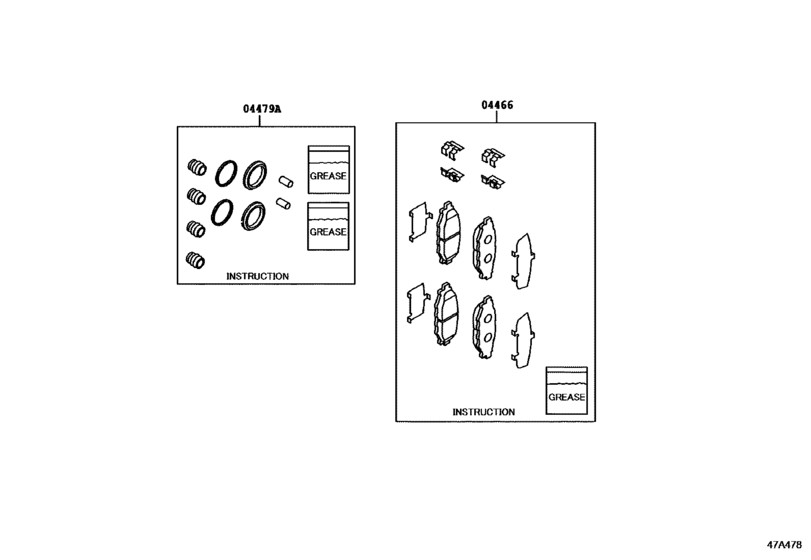Rear Disc Brake Caliper & Dust Cover