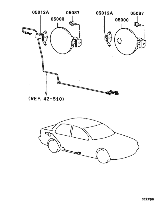 Fuel filler lid & lock
