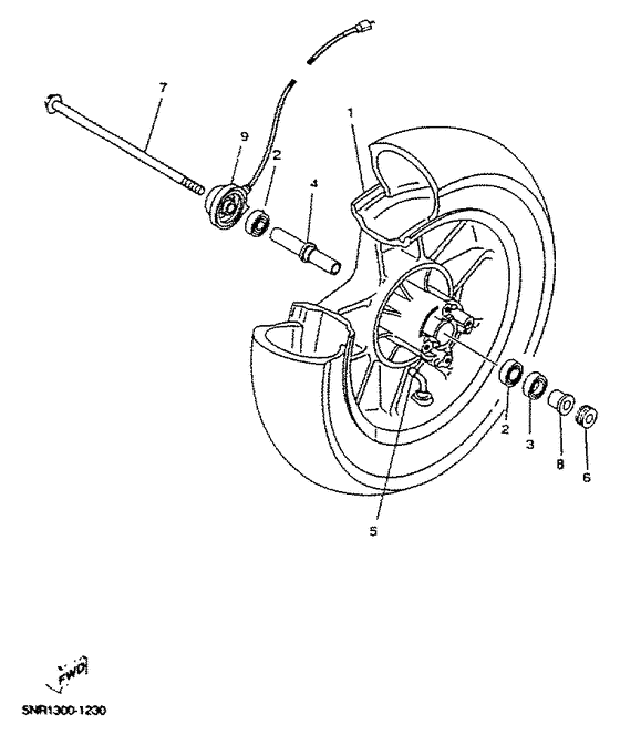 Front wheel