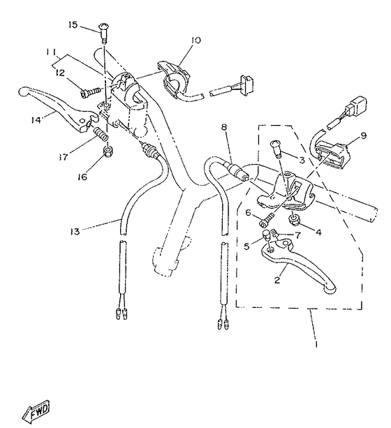 Handle switch & lever