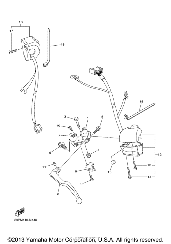Handle switch & lever