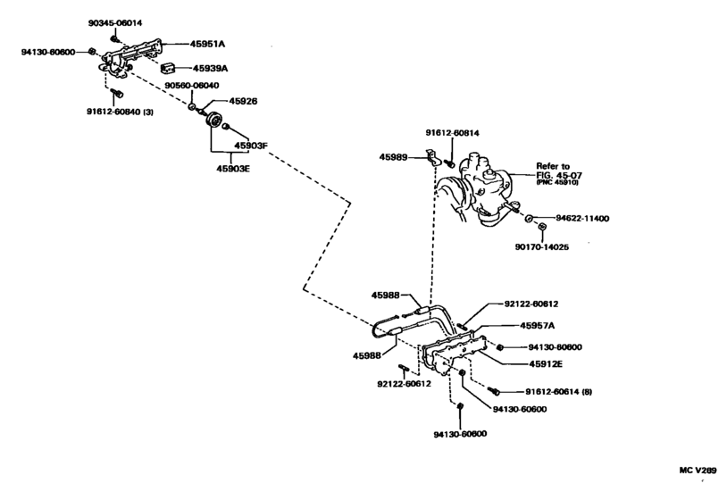 Rear Steering Connecting Parts (4Ws)