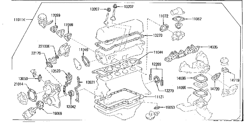 Engine gasket kit