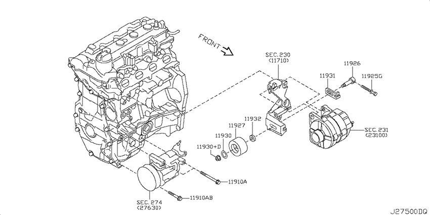 Compressor mounting & fitting